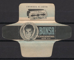 RAZOR BLADE WRAPPER,POUCH,BONSA SWEDEN STEEL - Hojas De Afeitar