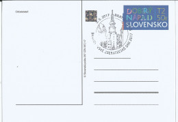 CDV 267 Slovakia Good Idea 2017 Church Cancel - Postcards