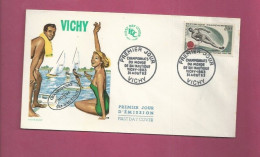 France - FDC YT N° 1395 - Championnat Du Monde - Waterski