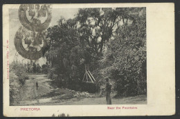 PRETORIA - Near The Fountains - Ed. Braune & Lavy, Joh'bg. - Old Postcard  (see Sales Conditions) 09441 - Afrique Du Sud