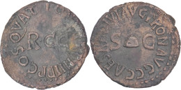 ROME - Quadrans - CALIGULA - COS QVAT - EXTREMEMENT RARE - Absent De RIC - 17-087 - Die Julio-Claudische Dynastie (-27 / 69)