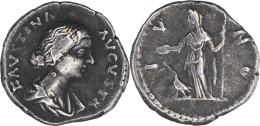 ROME - Denier - FAUSTINE JEUNE - ~161 AD - Junon Et Paon - RIC.688 - 17-030 - Die Antoninische Dynastie (96 / 192)