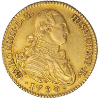 Charles IV-2 Escudos 1790 Madrid - Colecciones