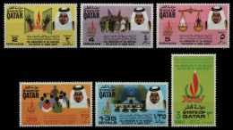 Qatar 1973 - Mi-Nr. 579-584 ** - MNH - Menschenrechte / Human Rights - Qatar