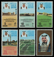 Qatar 1974 - Mi-Nr. 606-611 ** - MNH - Unabhängigkeit / Independence - Qatar