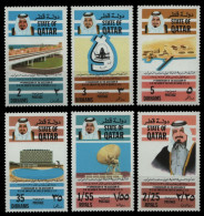 Qatar 1974 - Mi-Nr. 585-590 ** - MNH - Scheich Khalifa Bin Hamad Al-Thani - Qatar