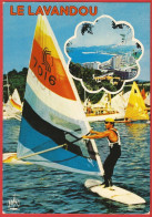 Var ( 83 ) Véliplanchiste Au Lavandou - Carte écrite 1982  BE - Sailing