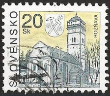 Slovakia 2000 - Mi 422 - YT 326 ( Church Rožňava ) - Usati