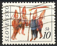 Slovakia 2005 - Mi 546 - YT 474 ( Christmas : Children And Star ) - Gebraucht