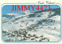 CPM - Crest-Voland En 1987 (Savoie) Le Crêt Et Le Mont-Blanc ( Canton De Ugine ) - Edit. Rêvalp  Albertville - Ugine
