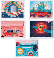 China 2023 Technological Innovation 5v MNH - Lettres & Documents