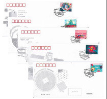 China 2023 Technological Innovation FDC 5v - Lettres & Documents