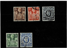 GRAN BRETAGNA ,2 Serie Complete Usate ,qualita Ottima - Used Stamps