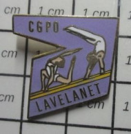419  Pin's Pins / Beau Et Rare / SPORTS / GYMNASTIQUE CLUB CGPO LAVELANET - Gymnastiek