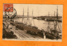 NANTES - Vue Générale Des Quais Prise De Sainte-Anne - Nantes