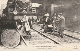 Grève Des Cheminots (1910) (9416) Les Voyageurs En Détresses - Strikes