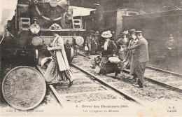 Grève Des Cheminots (1910) (9416) Les Voyageurs En Détresses - Huelga
