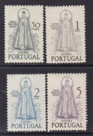 PORTUGAL - 1950 - YVERT 730/733 - Virgen Fatima - MH - Valor Catalogo 90 € - Neufs
