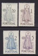 PORTUGAL - 1950 - YVERT 730/733 - Virgen Fatima - MH - Valor Catalogo 90 € - Neufs