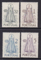 PORTUGAL - 1950 - YVERT 730/733 - Virgen Fatima - MH - Valor Catalogo 90 € - Ungebraucht