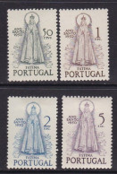 PORTUGAL - 1950 - YVERT 730/733 - Virgen Fatima - MH - Valor Catalogo 90 € - Nuovi