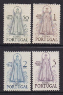 PORTUGAL - 1950 - YVERT 730/733 - Virgen Fatima - MH - Valor Catalogo 90 € - Unused Stamps