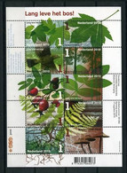 Nederland NVPH 2758-67 V2758-67 Vel Lang Leve Het Bos 2010 Postfris MNH Netherlands Nature Flora - Unused Stamps