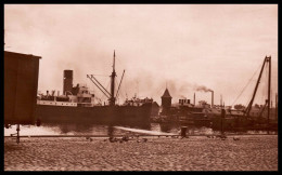 Estland 1930: Ansichtskarte  | Hafen, Industrie, Schiffe  | - Estonie