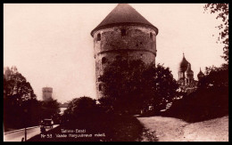 Estland 1930: Ansichtskarte  | Festung, Turm, Verteidigung  | - Estonie