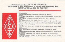 AK 183642 QSL - Czechoslovakia - Bohumin - Radio Amateur
