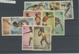 BURUNDI: JO DE TOKYO N° Yvert 102/111 Obli. - Used Stamps