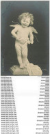 ENFANTS. Bébé Angelot Pleurant Sur Son Socle Avec Arc Et Flêche 1904 - Anges