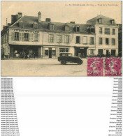 72 LE GRAND LUCE. Place De La République 1935 Voiture Devant Pâtisserie Confiserie Et Au Bon Marché - Le Grand Luce