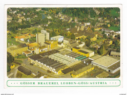 GÖSSER Brauerei Leoben-Göss Bière Austria Voies Ferrées Wagons Embranchement VOIR DOS - Leoben