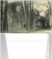 89 DIXMONT. Personnage Aux Ruines Du Prieuré De L'Enfourchure 1908 - Dixmont