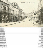 53 LASSAY LES CHATEAUX. Place De La Pointe 1918 Café Meslin Et Ferblantier - Lassay Les Chateaux