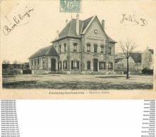 95 FONTENAY-LEZ-LOUVRES. Mairie Et Ecoles 1905 - Louvres
