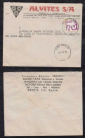 Brazil Brasil 1976 Cover 70Cts SAO PAULO Advertising Alvites - Briefe U. Dokumente