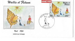 WALLIS ET FUTUNA FDC De 1984.  NOEL 1984 - Brieven En Documenten