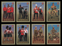 Kiribati 2007 - Mi-Nr. 1040-1047 ** - MNH - Uniformen / Uniforms - Kiribati (1979-...)