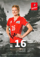 Autogramm AK Volleyball Mira Heimrich Rote Raben Vilsbiburg 17-18 Amselfing Aiterhofen NawaRo Straubing Deutschland - Voleibol