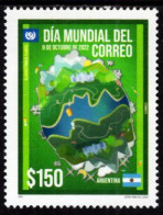 Argentina - 2022 - World Post Day - Mint Stamp - Ungebraucht