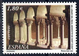 España. Spain. 2002. Monasterio De San Cugat. Claustro. Cloister. Monastery - Abdijen En Kloosters