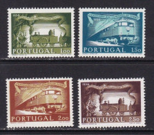 PORTUGAL - 1956 - YVERT 831/834 - Ferrocarriles - MNH - Valor De Catologo 115 € - Ongebruikt