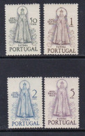 PORTUGAL - 1950 - YVERT 730/733 - Virgen Fatima - MH - Valor Catalogo 90 € - Nuovi
