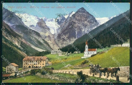 Bolzano Stelvio Trafoi Diligenza Cartolina QZ8280 - Bolzano (Bozen)