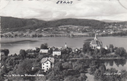 D9630) MARIA WÖRTH Am Wörthersee - Kärnten - FOTO AK - Haus Details U. Kirche ALT - Maria Wörth