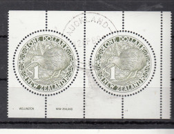 Nieuw Zeeland 1988 Mi Nr 1047, Paar, Kiwi, Vogel, Bird - Used Stamps