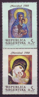 ARGENTINA 1951-1952,unused,Christmas 1988 - Unused Stamps