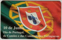 Portugal 50 Units Chip Card - Dia De Portugal - Portugal